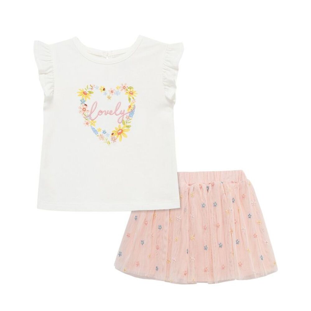 Little Me  Lovely Fashion Skort Set